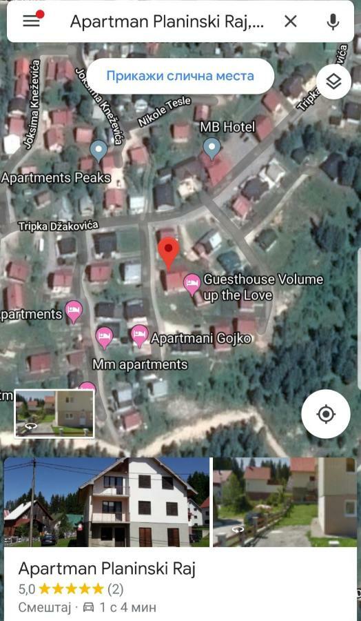 Apartman Planinski Raj Žabljak Exteriör bild